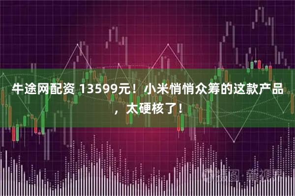 牛途网配资 13599元！小米悄悄众筹的这款产品，太硬核了！